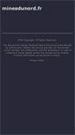 Mobile Screenshot of minesdunord.fr